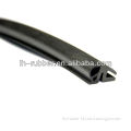 Flexible steel spine extruded rubber seal sunroof sealing strip